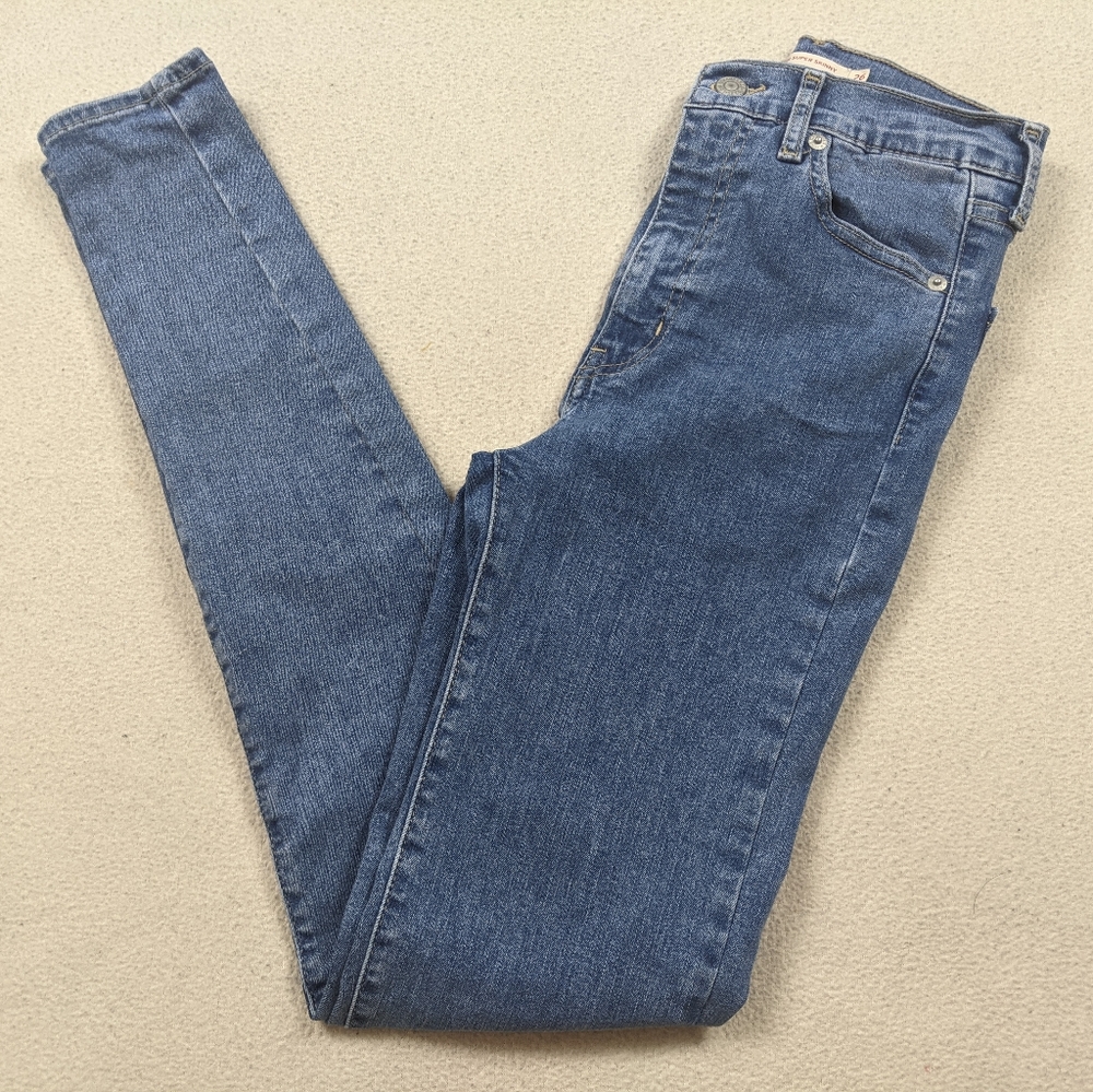 Levis Mile High Super Skinny Jeans Women's Sz 26